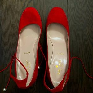 Kate Spade Red shoes